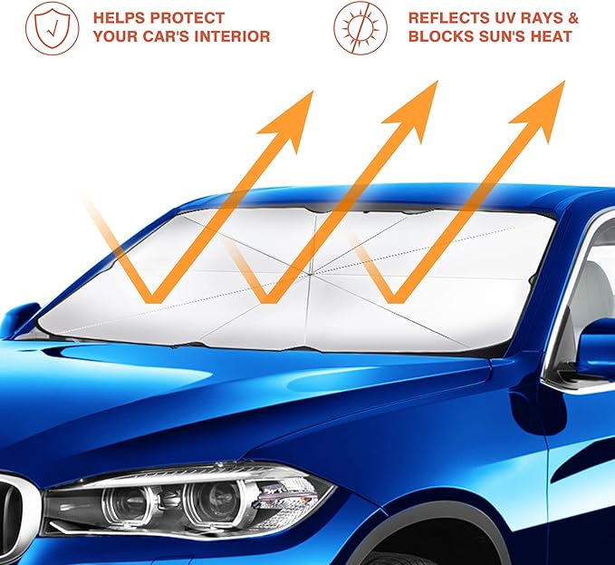 Portable Car Umbrella | 🚗☂️ مظلة سيارة محمولة